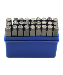 سنبه حروف تندیس مدل YP-6MM مجموعه 27 عددی