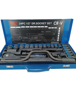 آچار بکس باس مدل CRV-BLACK مجموعه 24 عددی