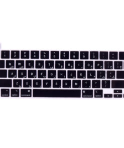 محافظ كيبورد با حروف فارسی مدل A2141 لپ تاپ MacBook pro A2141
