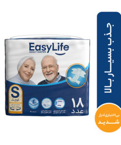پوشینه چسبی بزرگسال ایزی لایف سایز کوچک بسته 18 عددی