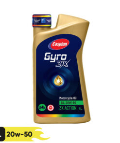 روغن موتورسیکلت کاسپین مدل SL-20W-50 حجم 1 لیتر