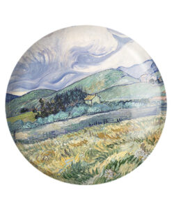 مگنت خندالو مدل منظره کوه پشت بیمارستان ونسان ونگوگ (Van Gogh) کد 36796