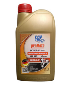 روغن موتور سیکلت تمام سنتتیک پروتک مدل SN 10W-50 حجم 1 لیتر