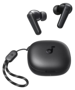 هدفون بلوتوثی انکر مدل SoundCore R50i A3949 بدون قابلیت نویز کنسلینگ، درگاه شارژ USB Type-C، دارای فناوری AI-Enhanced Calls برای کاهش نویز و بهبود مکالمات، مقاوم در برابر رطوبت و عرق