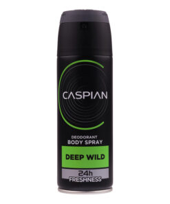 اسپری دئودورانت بدن مردانه کاسپین مدل DEEP WILD حجم 150 میلی لیتر