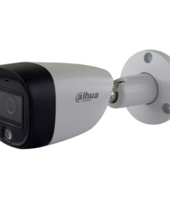 دوربین مداربسته بولت آنالوگ داهوا مدل DH-HAC-HFW1209CP-A-LED با رزولوشن 2 مگاپیکسل، دید در شب تمام رنگی تا 20 متر، فناوری HDcvi، قابلیت ضبط صدا، استاندارد ضدآب IP67 و فناوری BLC، DWDR و AGC