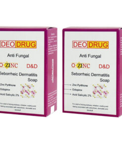 صابون ضد قارچ دئودراگ مدل O-zinc وزن 90 گرم مجموعه 2 عددی