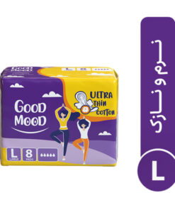 نوار بهداشتی بالدار خیلی نازک روز و شب گود مود مدل Ultra سایز بزرگ بسته 8 عددی