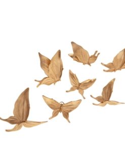 دیوارکوب طرح پروانه کد P01 مجموعه ۷ عددی