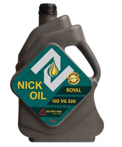 روغن گیربکس نیک اویل مدل رویال 320 حجم 3.8 لیتر