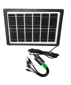 شارژر خورشیدی 6 وات مدل مولتی USB-IP67