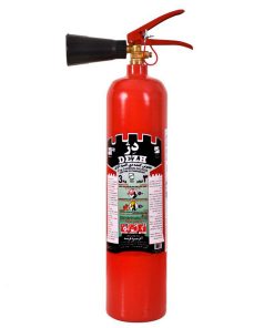 کپسول آتشنشانی CO2 دژ ظرفیت 3 کیلوگرمی