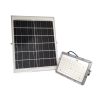 پروژکتور خورشیدی 100 وات مدل فلت 100W کد 803 به همراه پنل خورشیدی