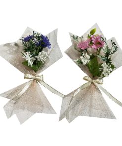 دسته گل مصنوعی مدل عروس مجموعه 2 عددی