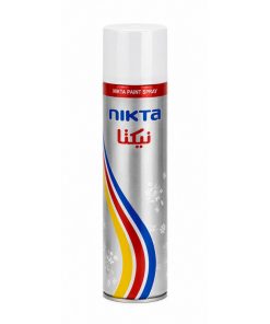اسپری رنگ سفید براق نیکتا مدل Paint Spray حجم 300 میلی‌لیتر