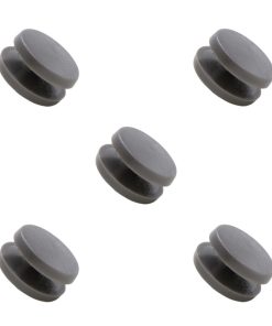 دکمه نگهدارنده زبانه کمربند ایمنی خودرو مدل SLY-02 بسته 5 عددی، مناسب برای تمام خودروها، کاربری آسان