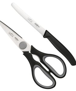 چاقوی آشپزخانه جی فی نی مدل G-02 مجموعه 2 عددی